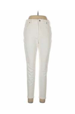 Everlane The Curvy High-Rise Skinny Jean in White